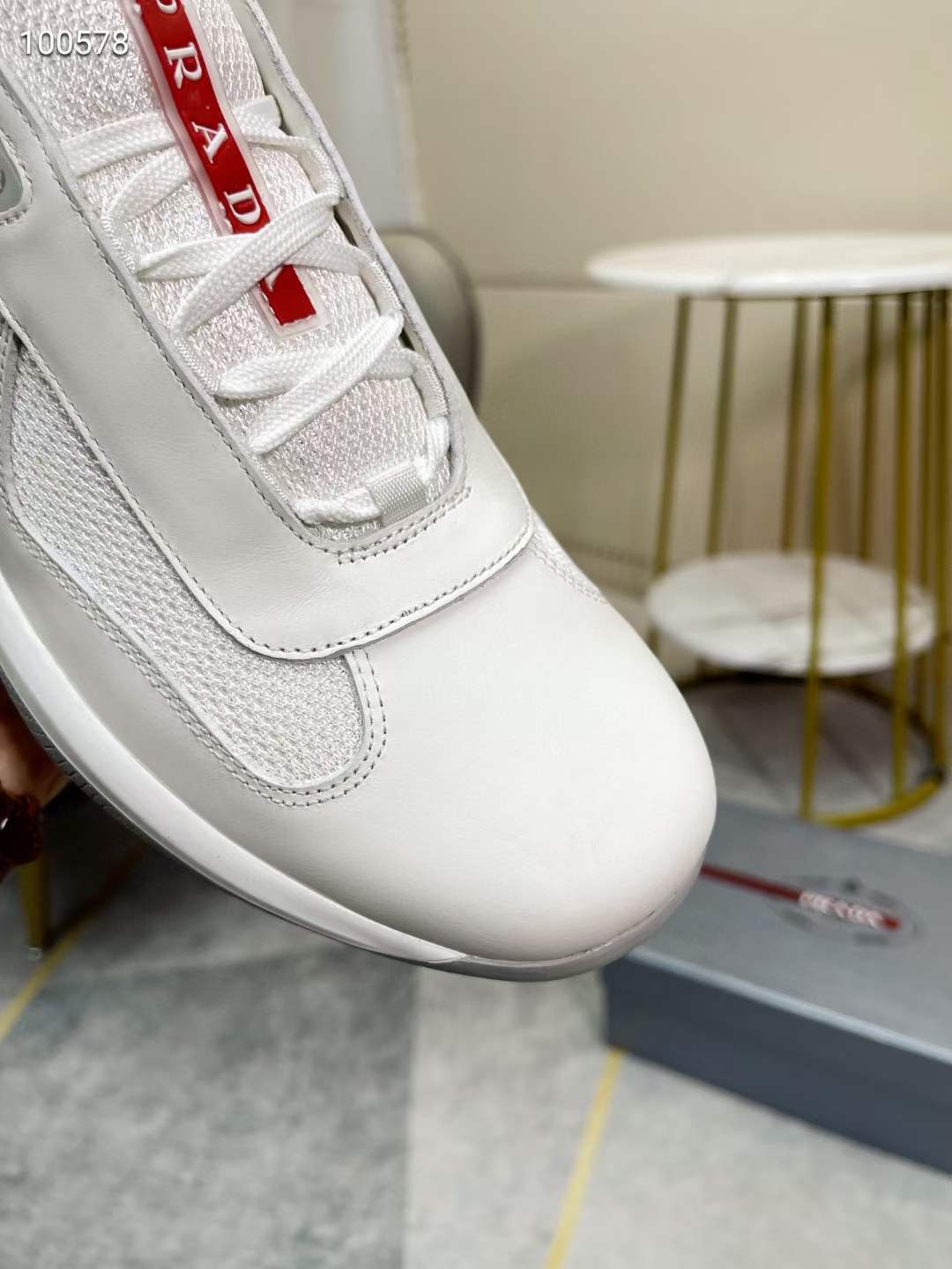 Men P*rada Top Sneaker ( )