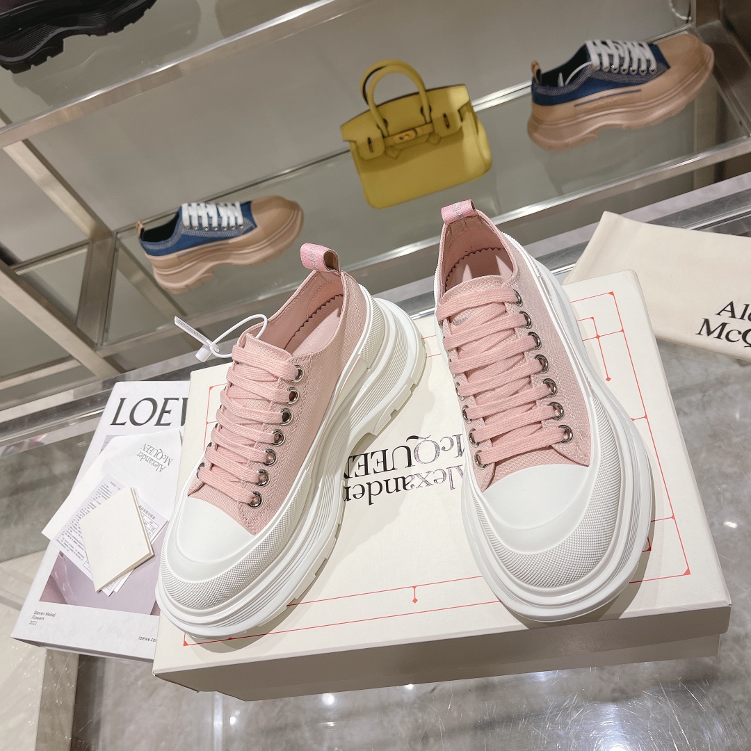 Men Women A*lexander M*cqueen Top Sneaker ( )