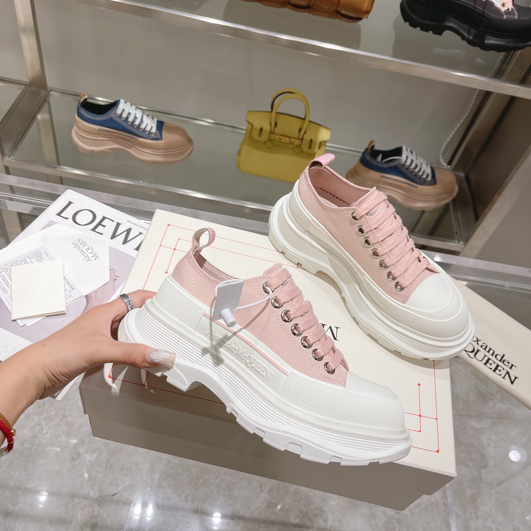 Men Women A*lexander M*cqueen Top Sneaker ( )