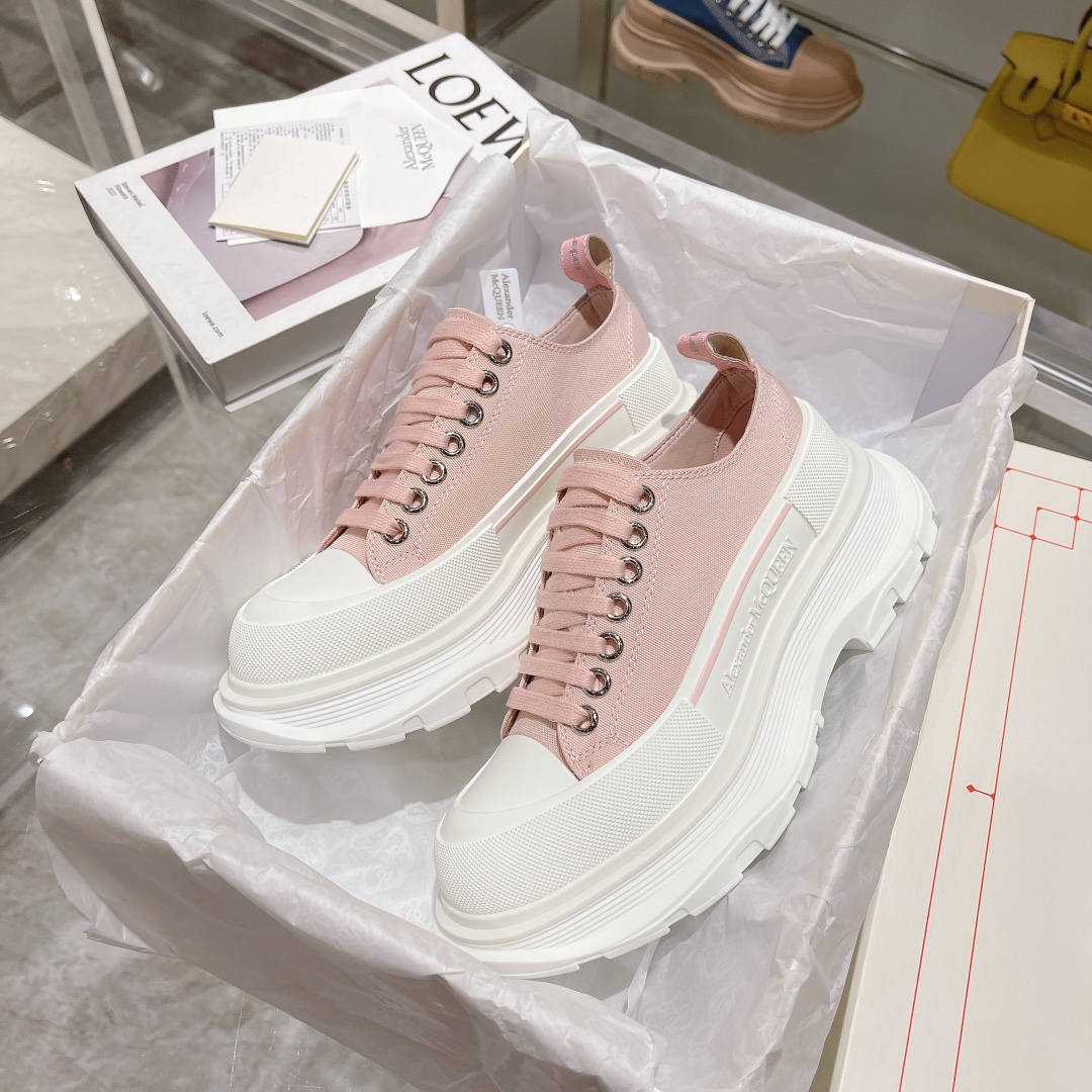 Men Women A*lexander M*cqueen Top Sneaker ( )