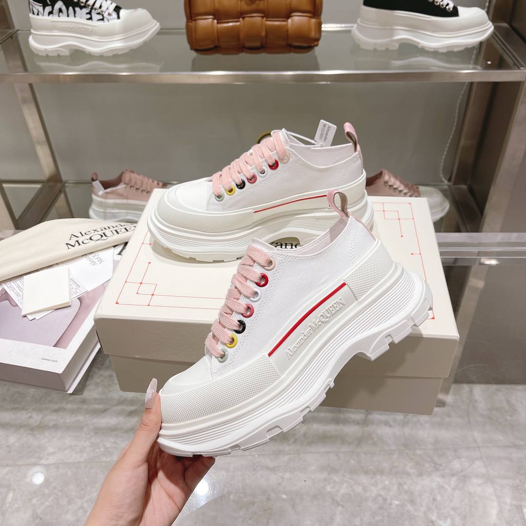 Men Women A*lexander M*cqueen Top Sneaker ( )