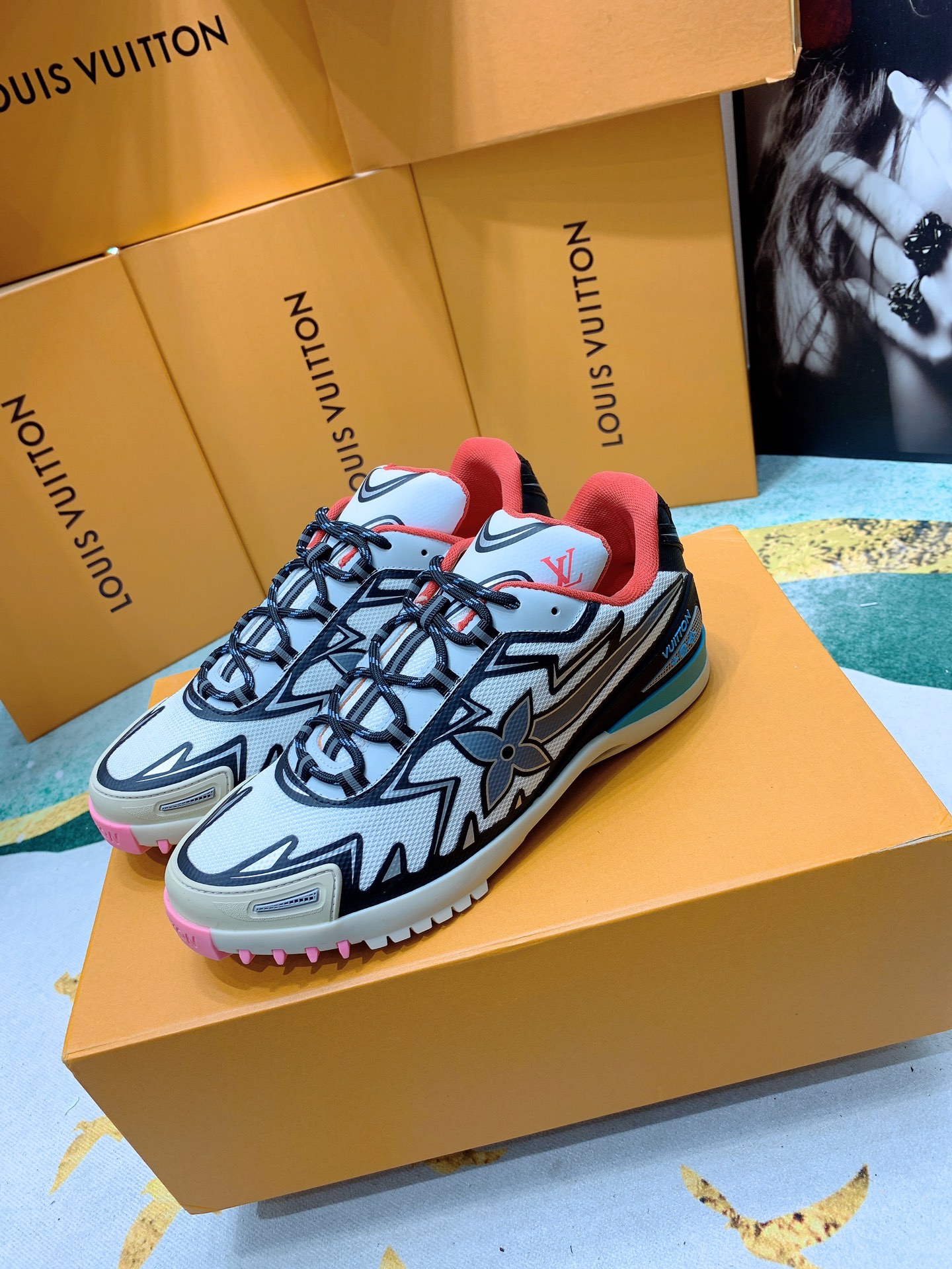 Men Women L*ouis V*uitton Top Sneaker Maikesneakers