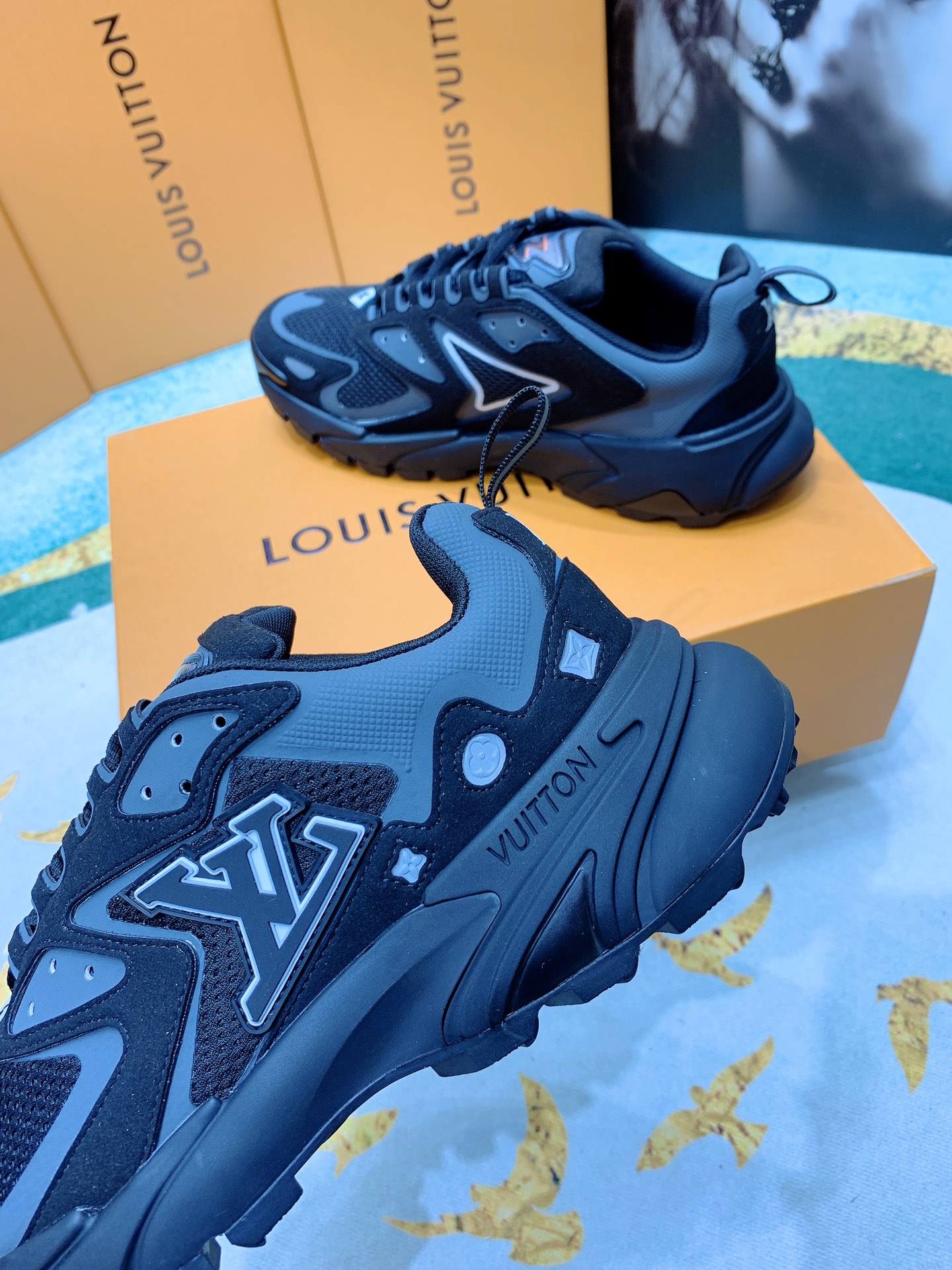 Men L*ouis V*uitton Top Sneaker