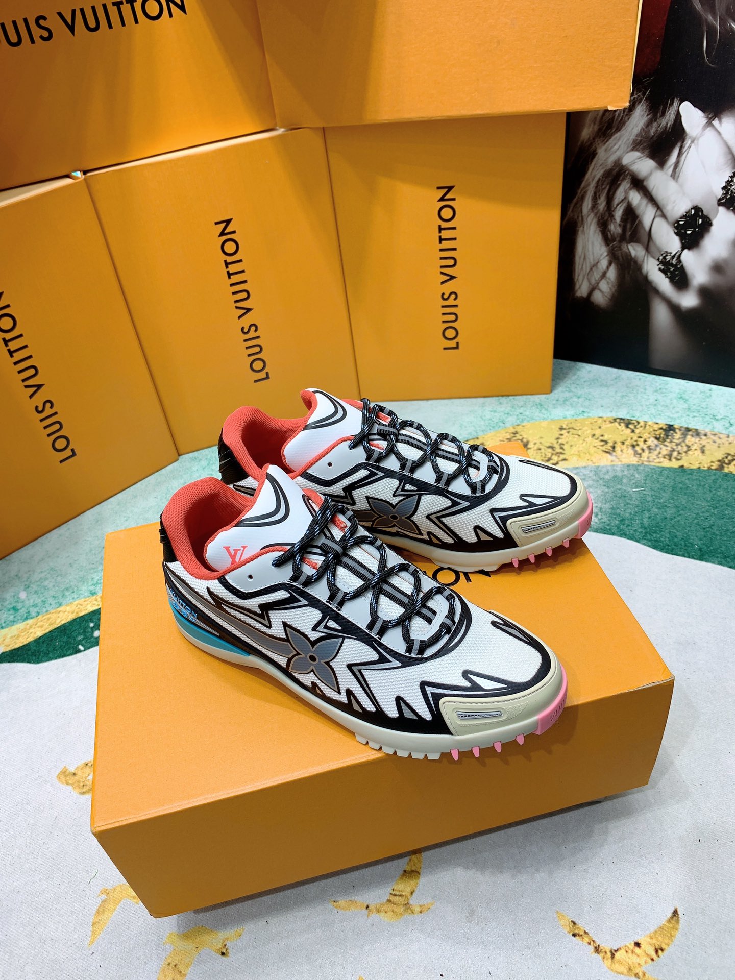 Men Women L*ouis V*uitton Top Sneaker Maikesneakers