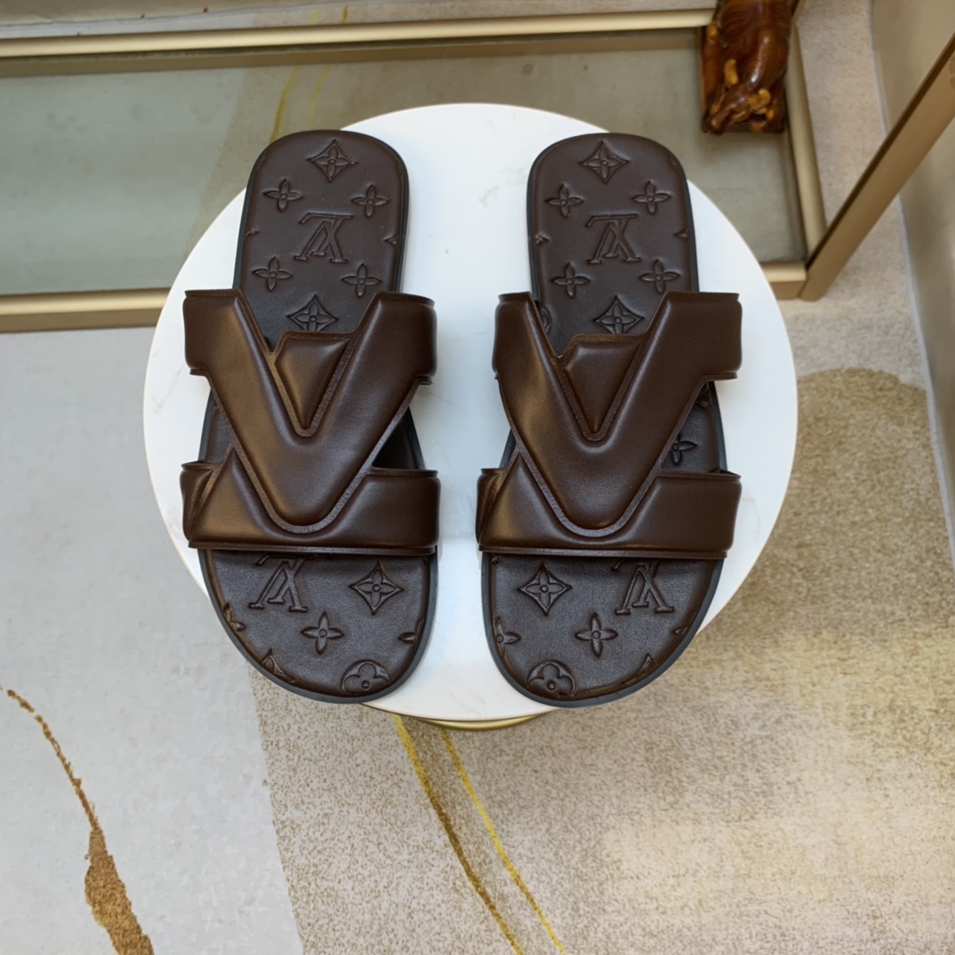 Men Women H*ermes Top Sandals