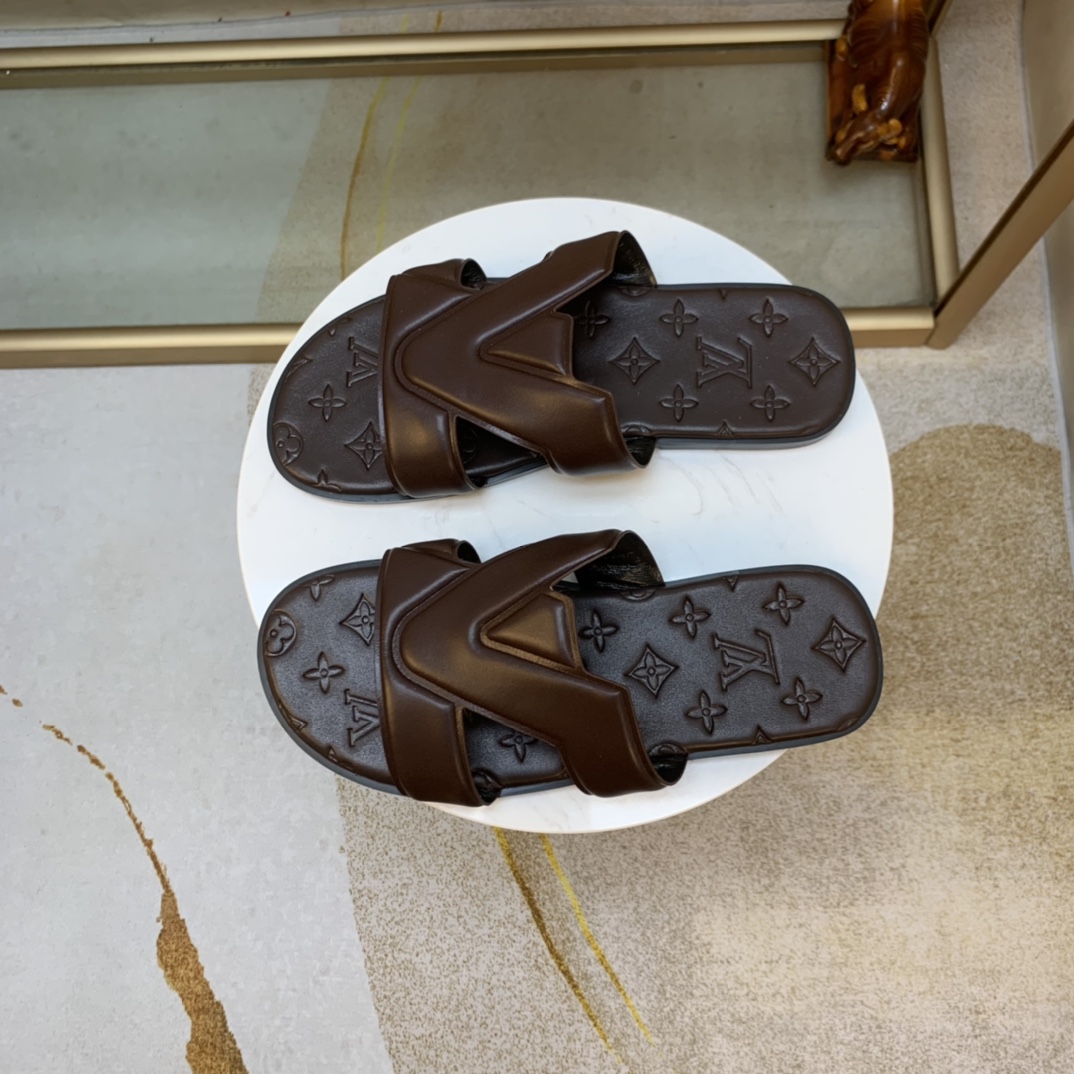 Men Women H*ermes Top Sandals