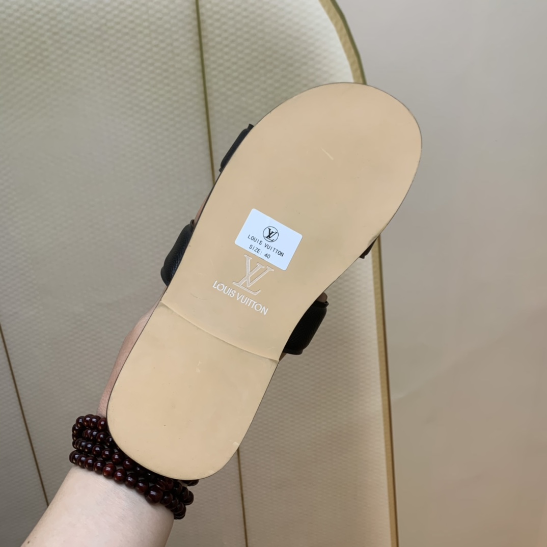 Men Women H*ermes Top Sandals