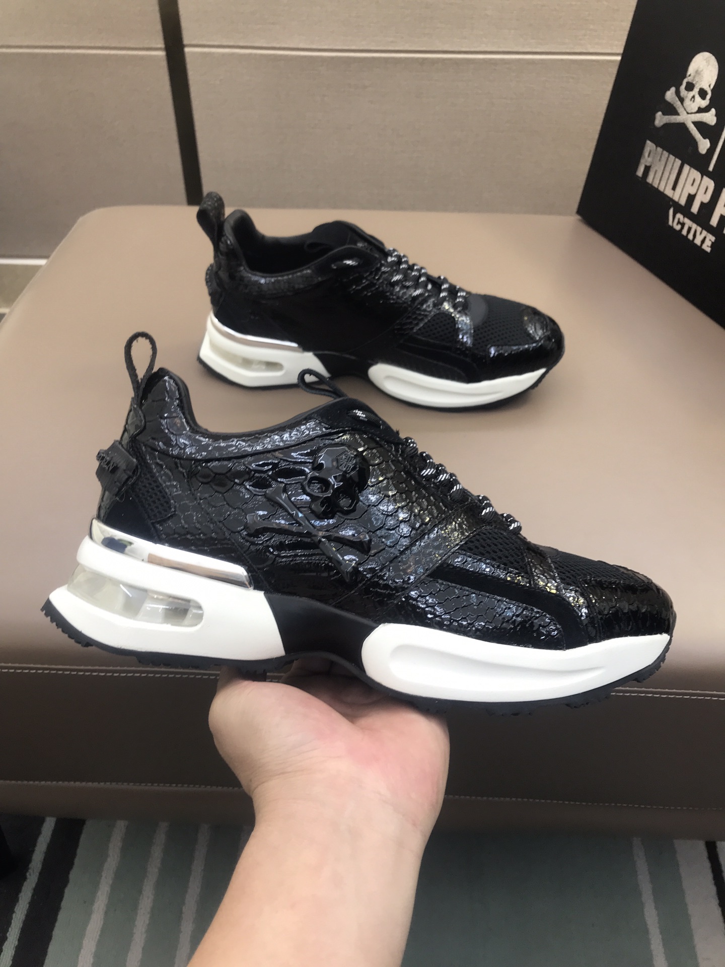 Men P*hilipp P*lein Top Sneaker ()