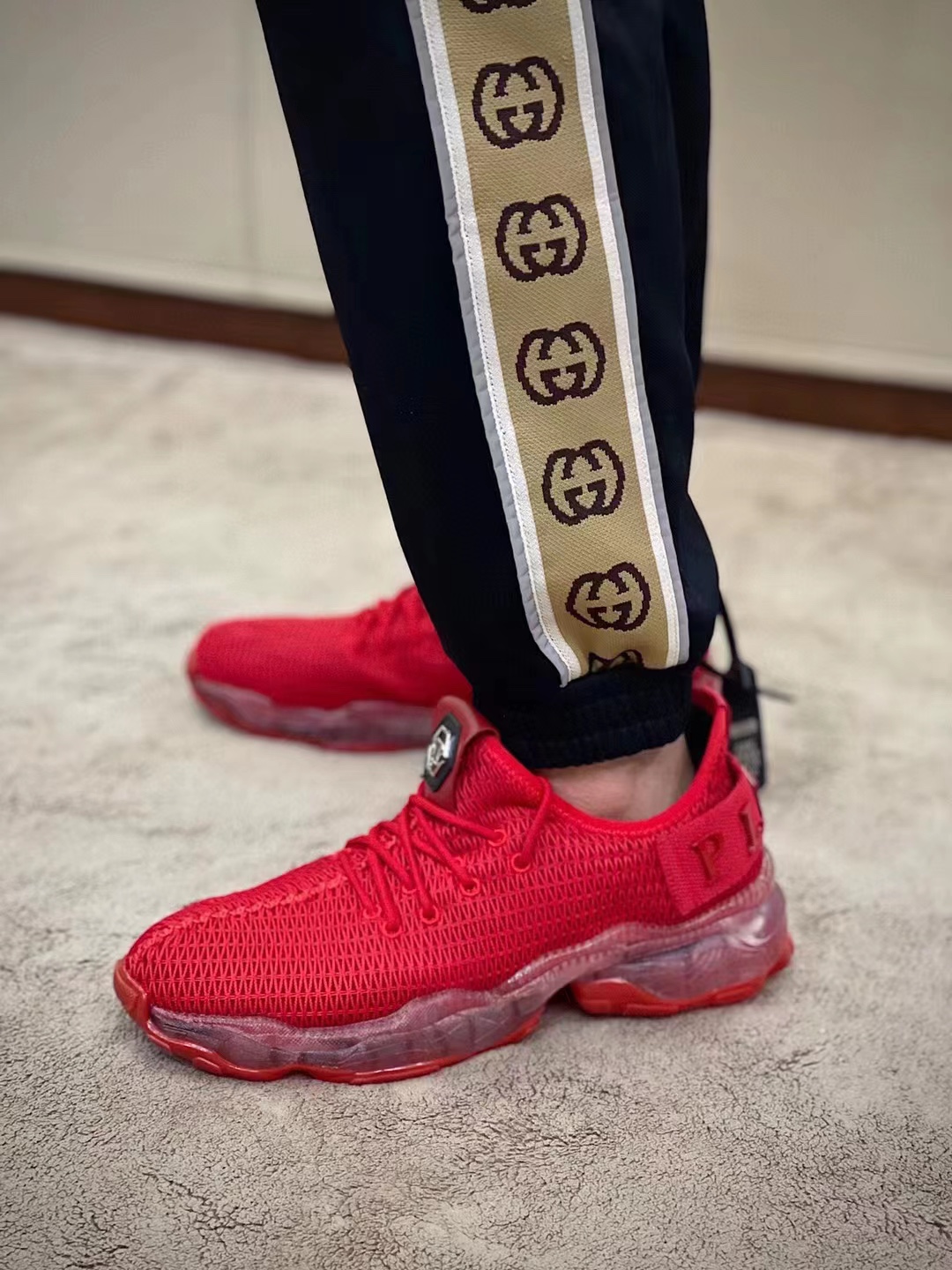 Men P*hilipp P*lein Top Sneaker ()