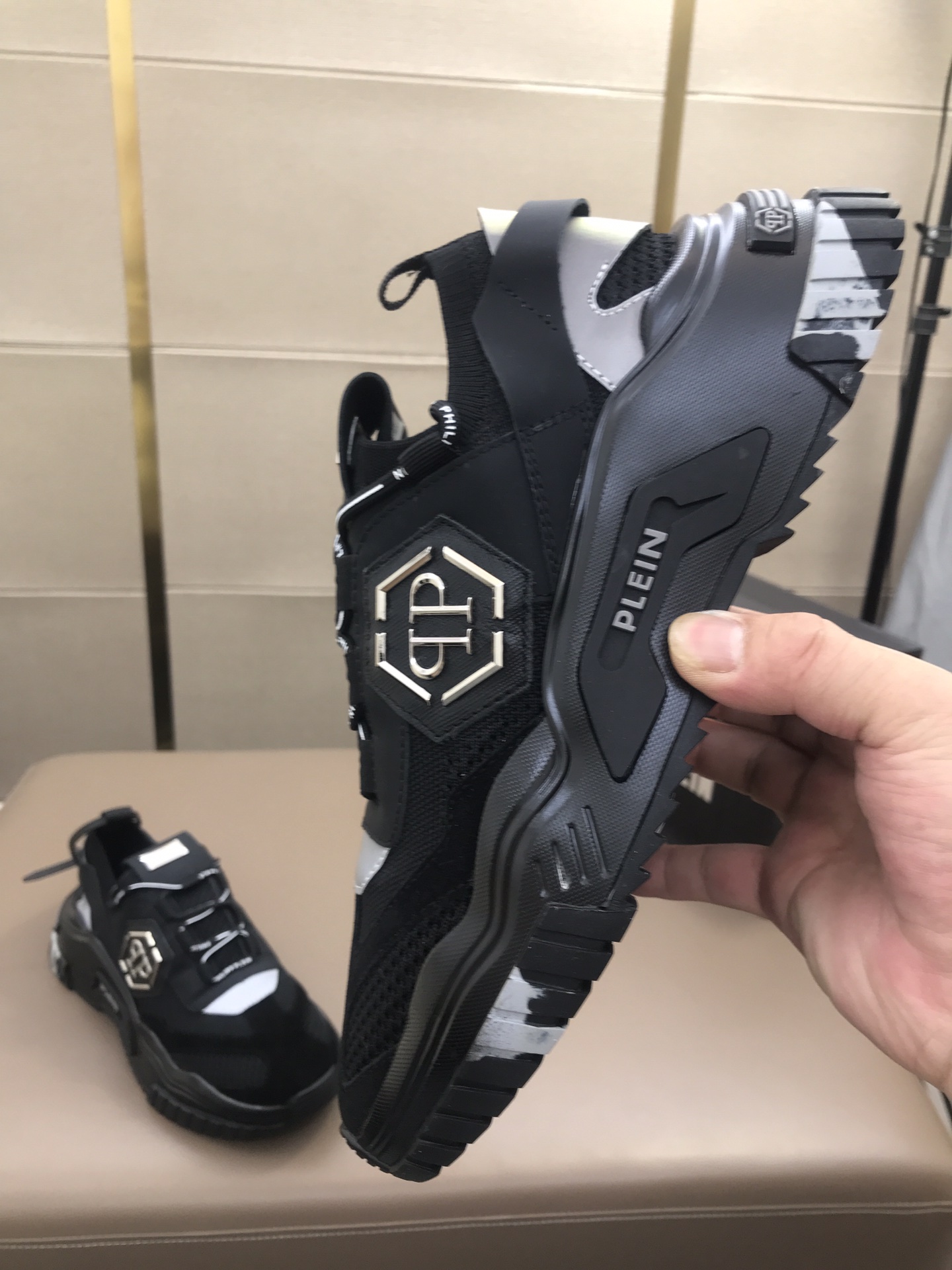 Men P*hilipp P*lein Top Sneaker ()