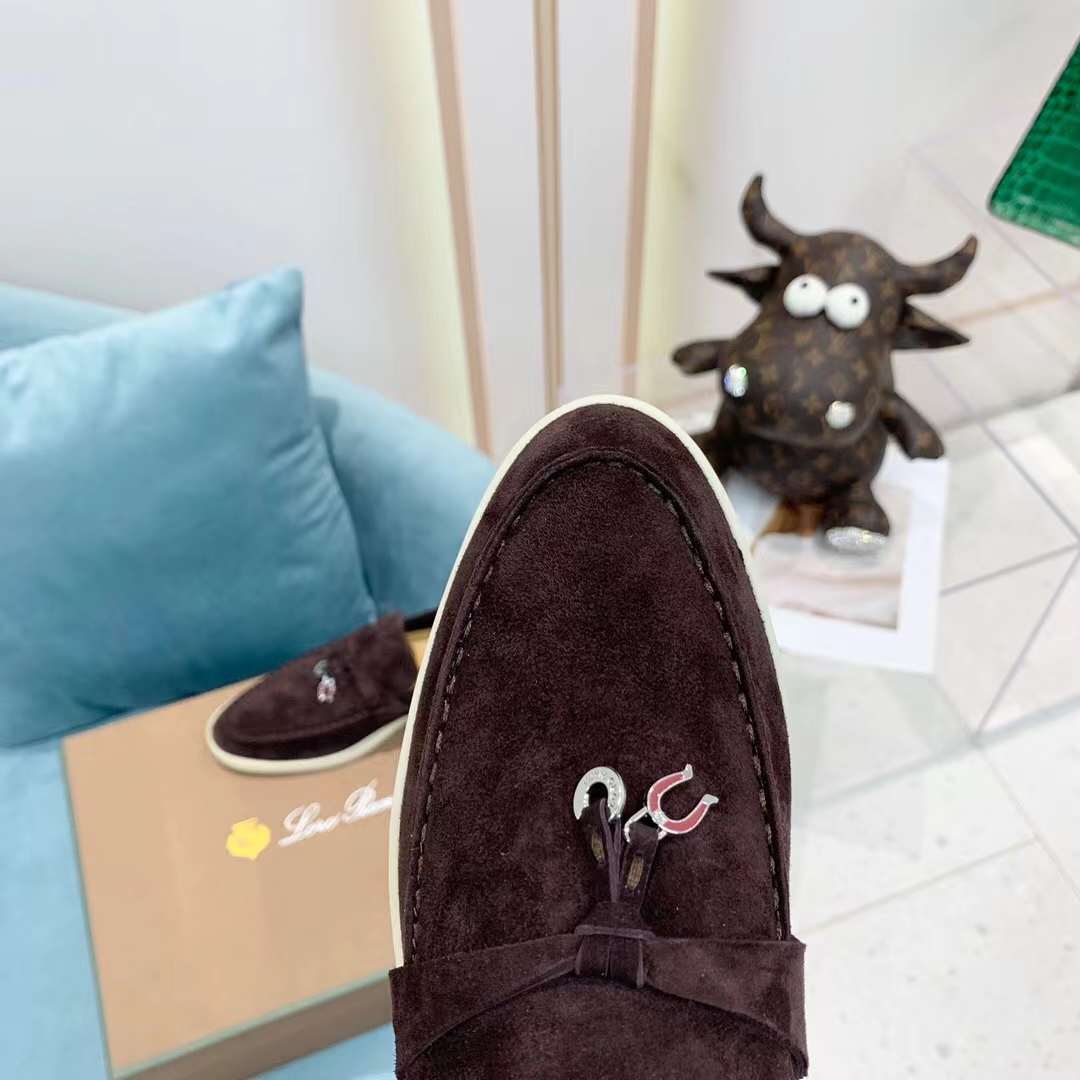 Men Women L*oro P*iana Top Loafer ()