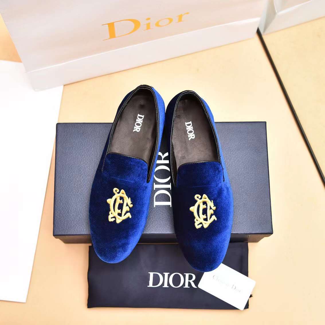 Men D*ior Top Sneaker（）