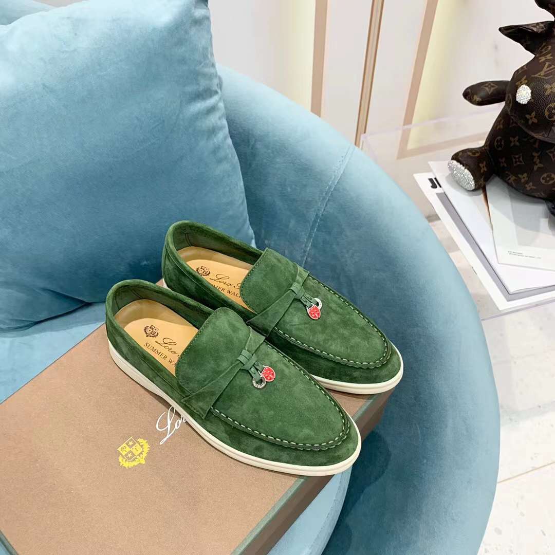 Men Women L*oro P*iana Top Loafer ()