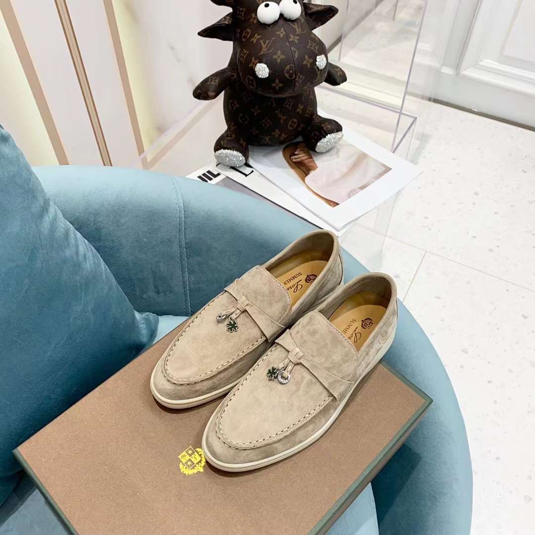 Men Women L*oro P*iana Top Loafer ()