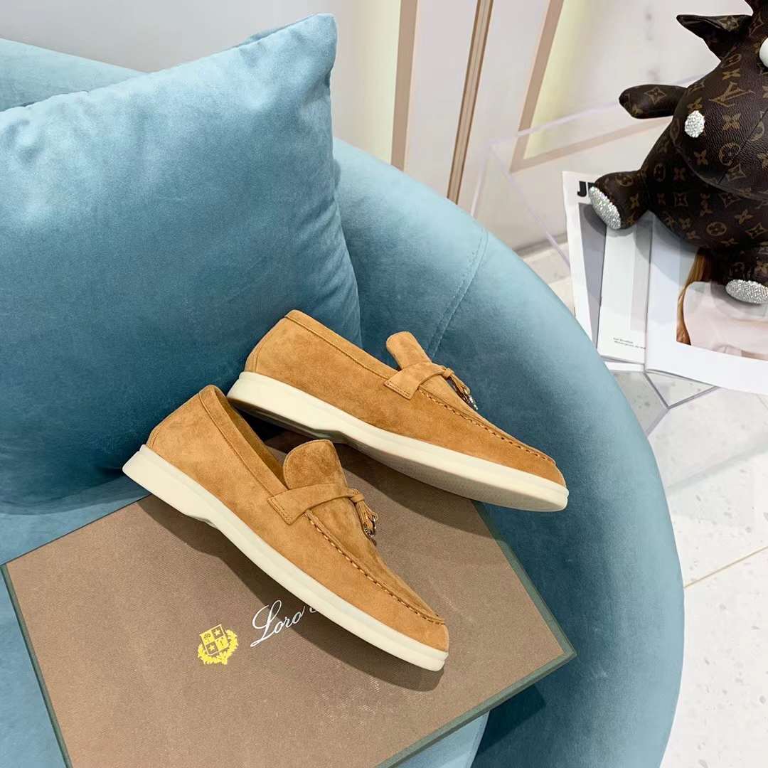 Men Women L*oro P*iana Top Loafer ()