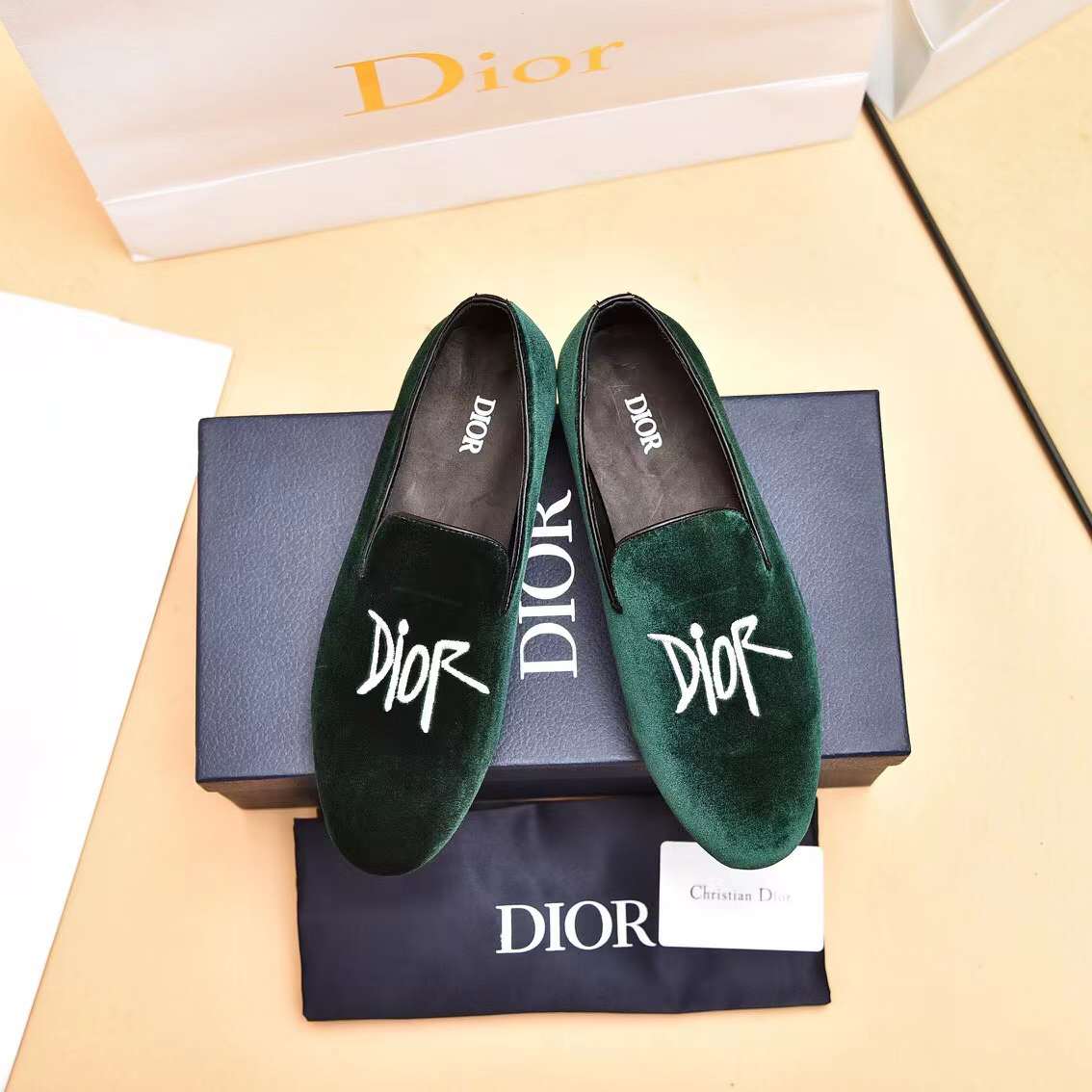 Men D*ior Top Sneaker（）