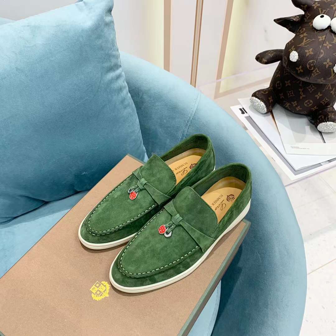 Men Women L*oro P*iana Top Loafer ()