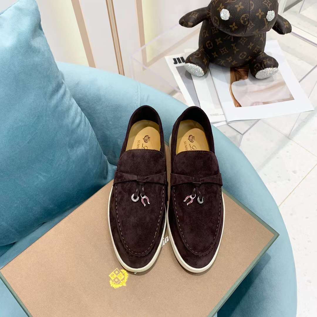 Men Women L*oro P*iana Top Loafer ()