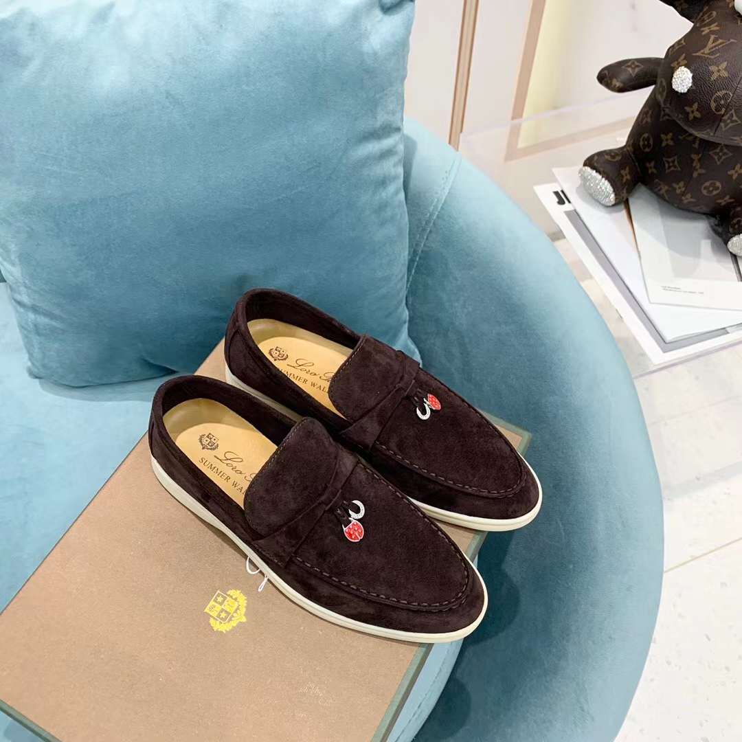 Men Women L*oro P*iana Top Loafer ()