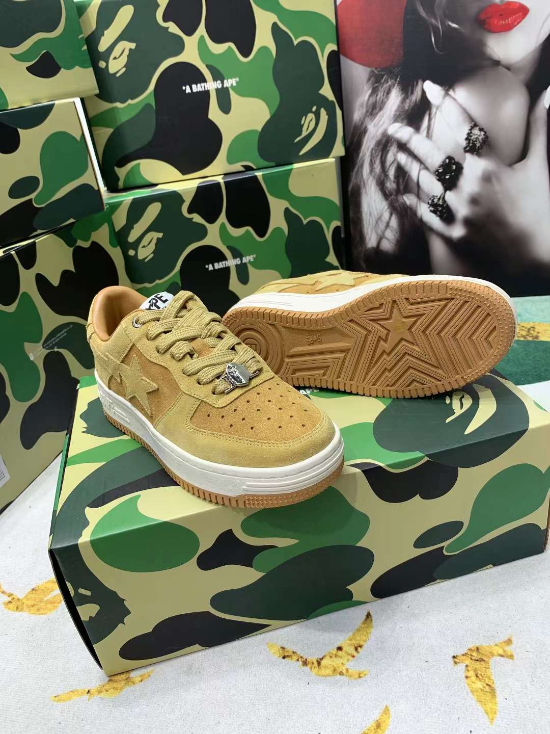 Copy Men Women B*ape sta low Top Sneaker