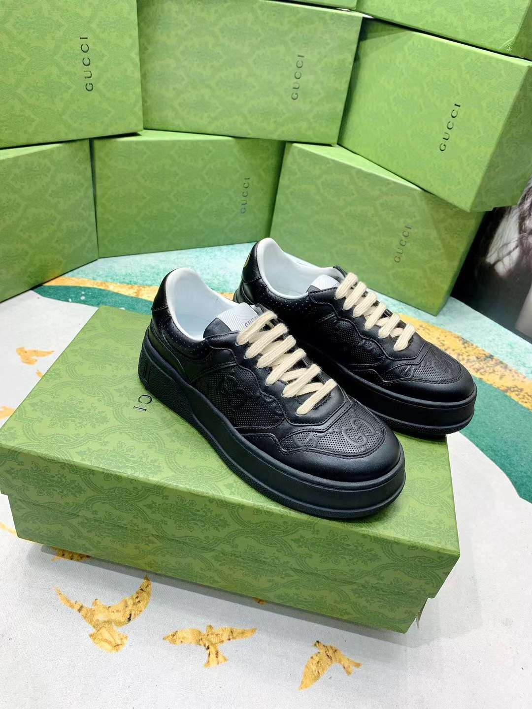 Men Women G*ucci Top Sneaker