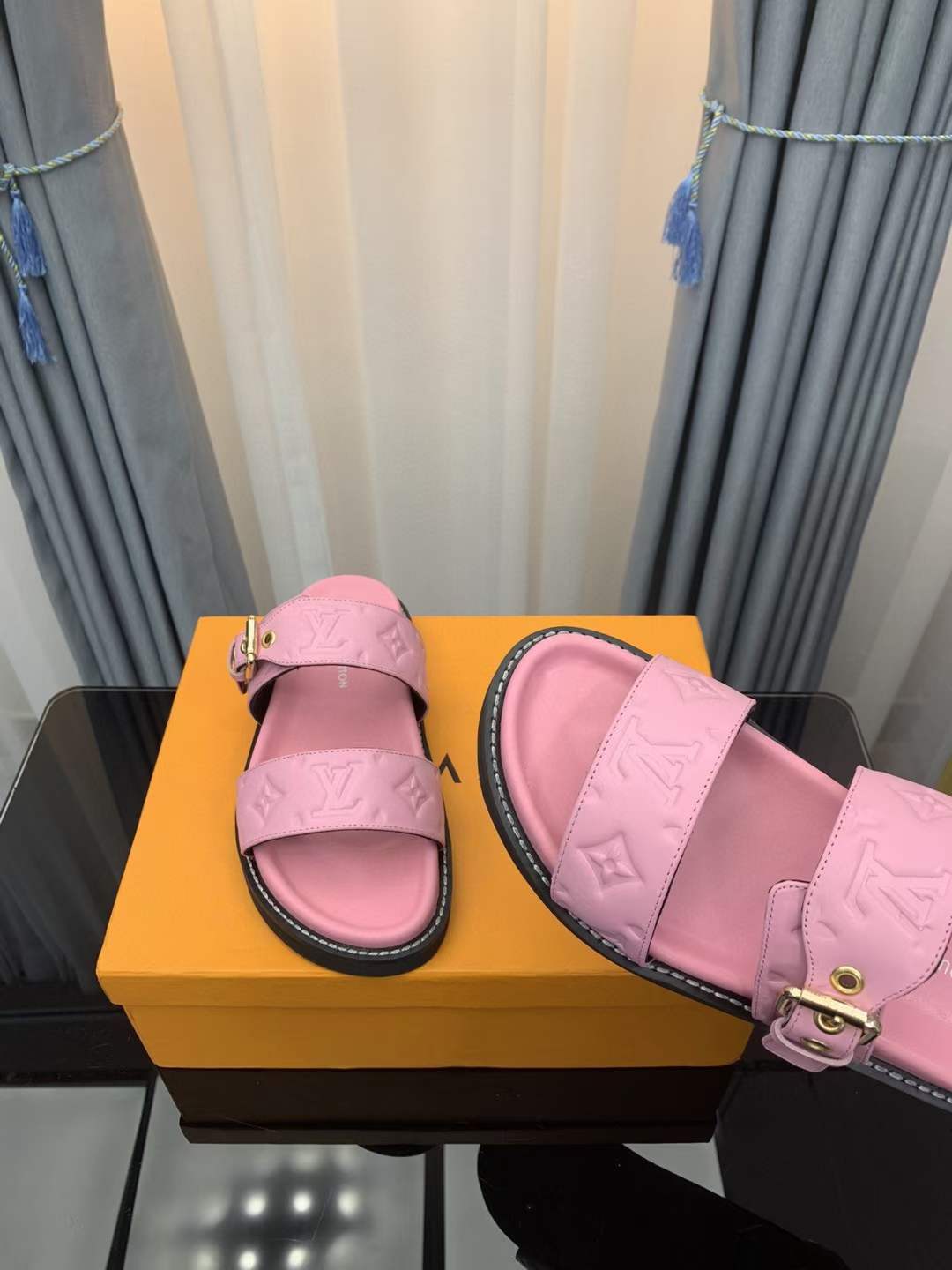 Women Men L*ouis V*uitton Top Slippers