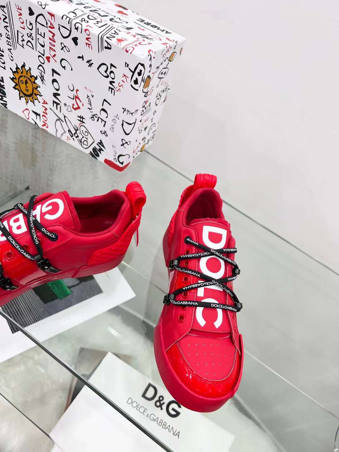 Men Women D*G Top Sneakers