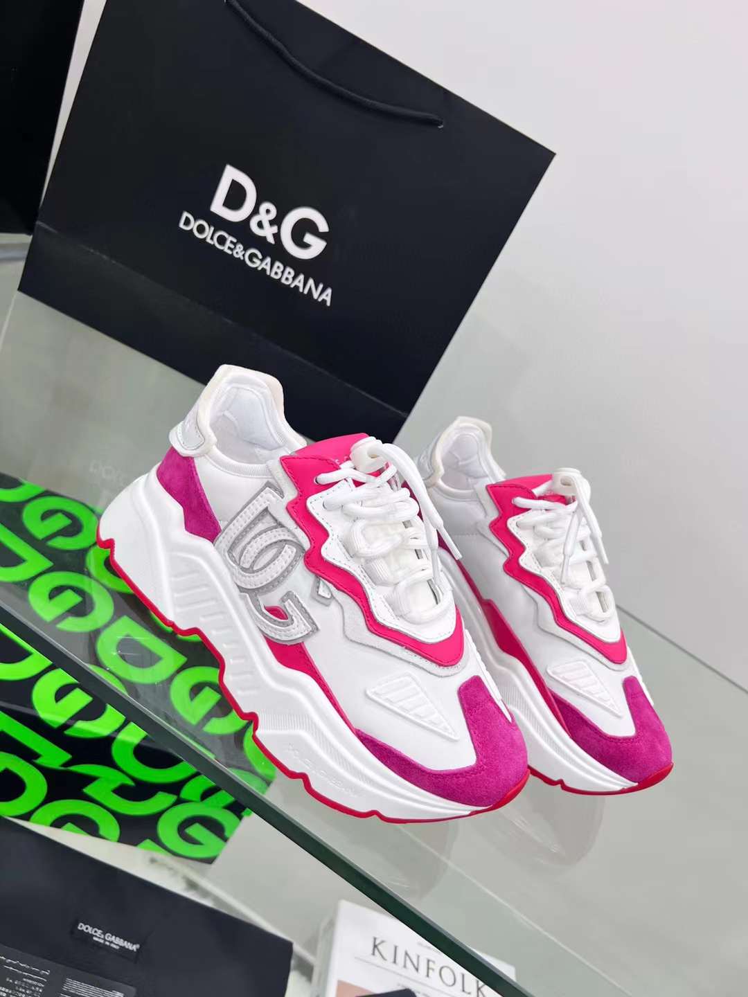 Men Women D*G Top Sneakers