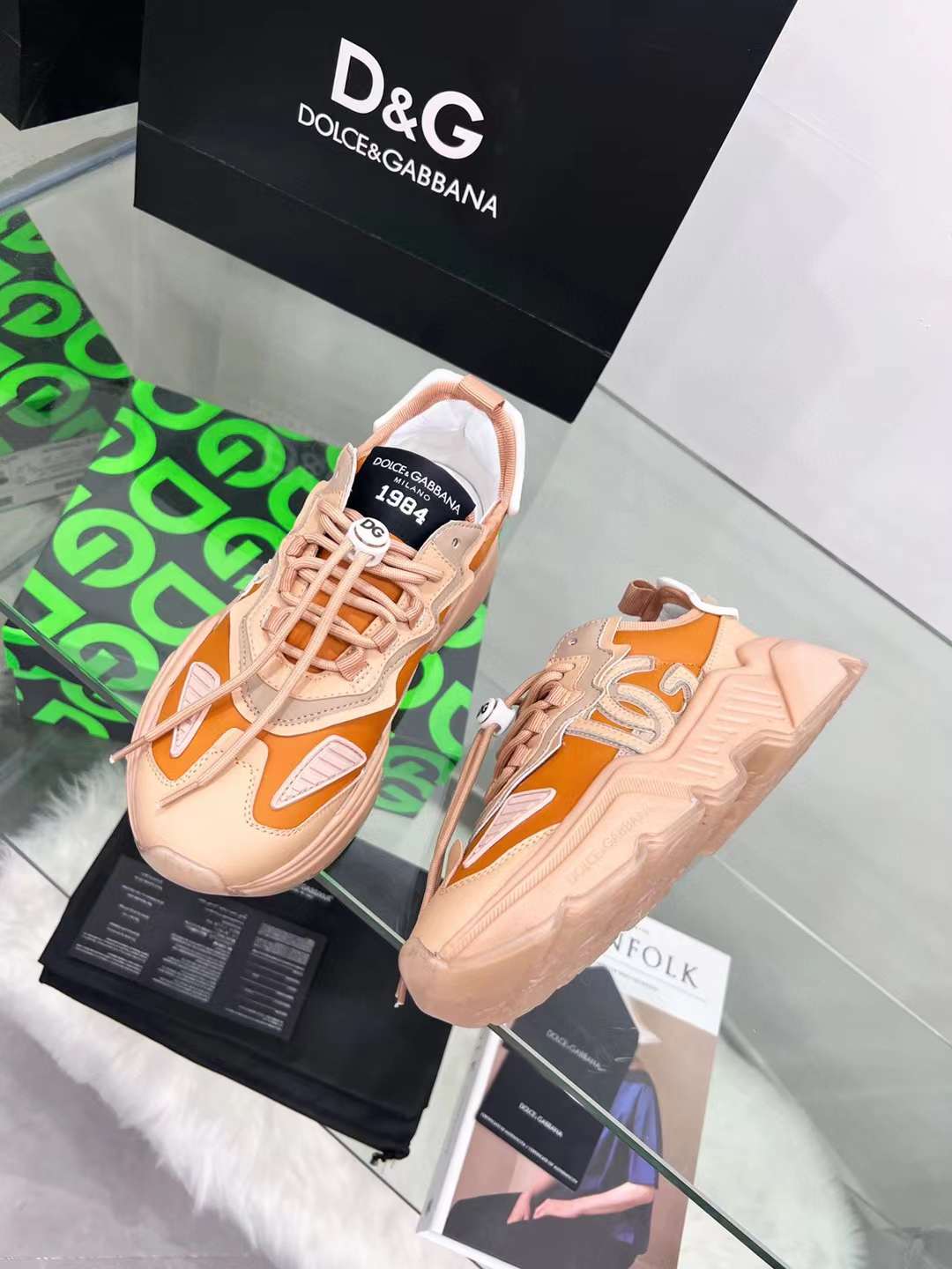 Men Women D*G Top Sneakers