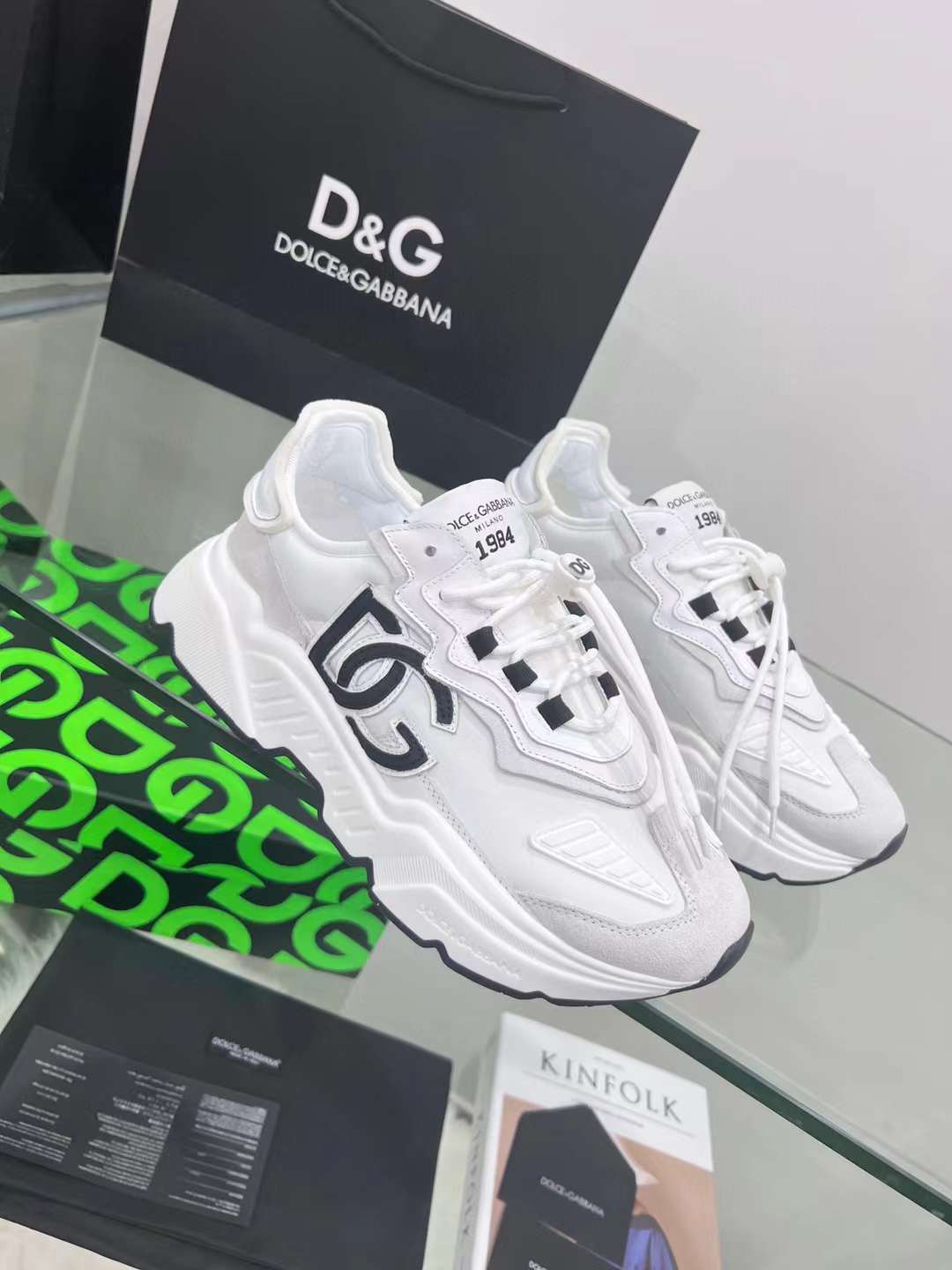 Men Women D*G Top Sneakers