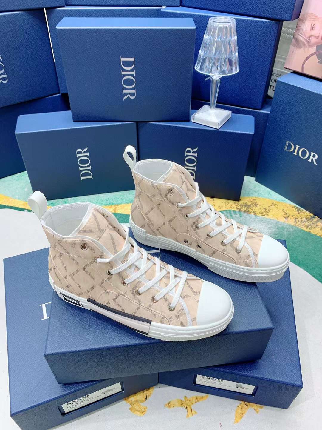 Men Women D*ior Top Sneakers οΌοΌ