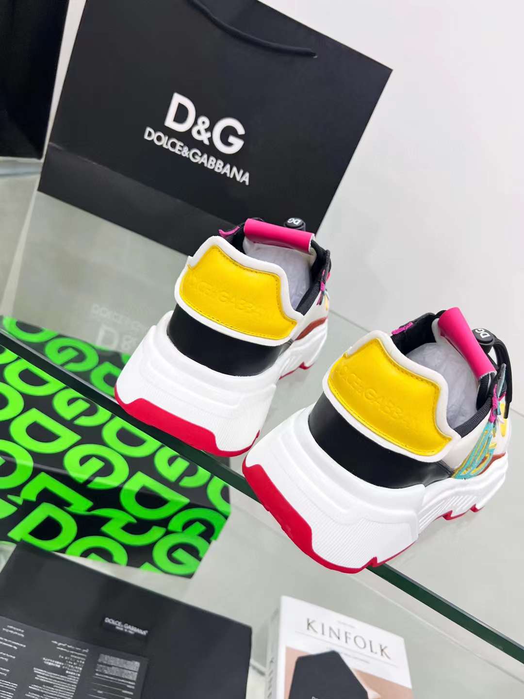 Men Women D*G Top Sneakers