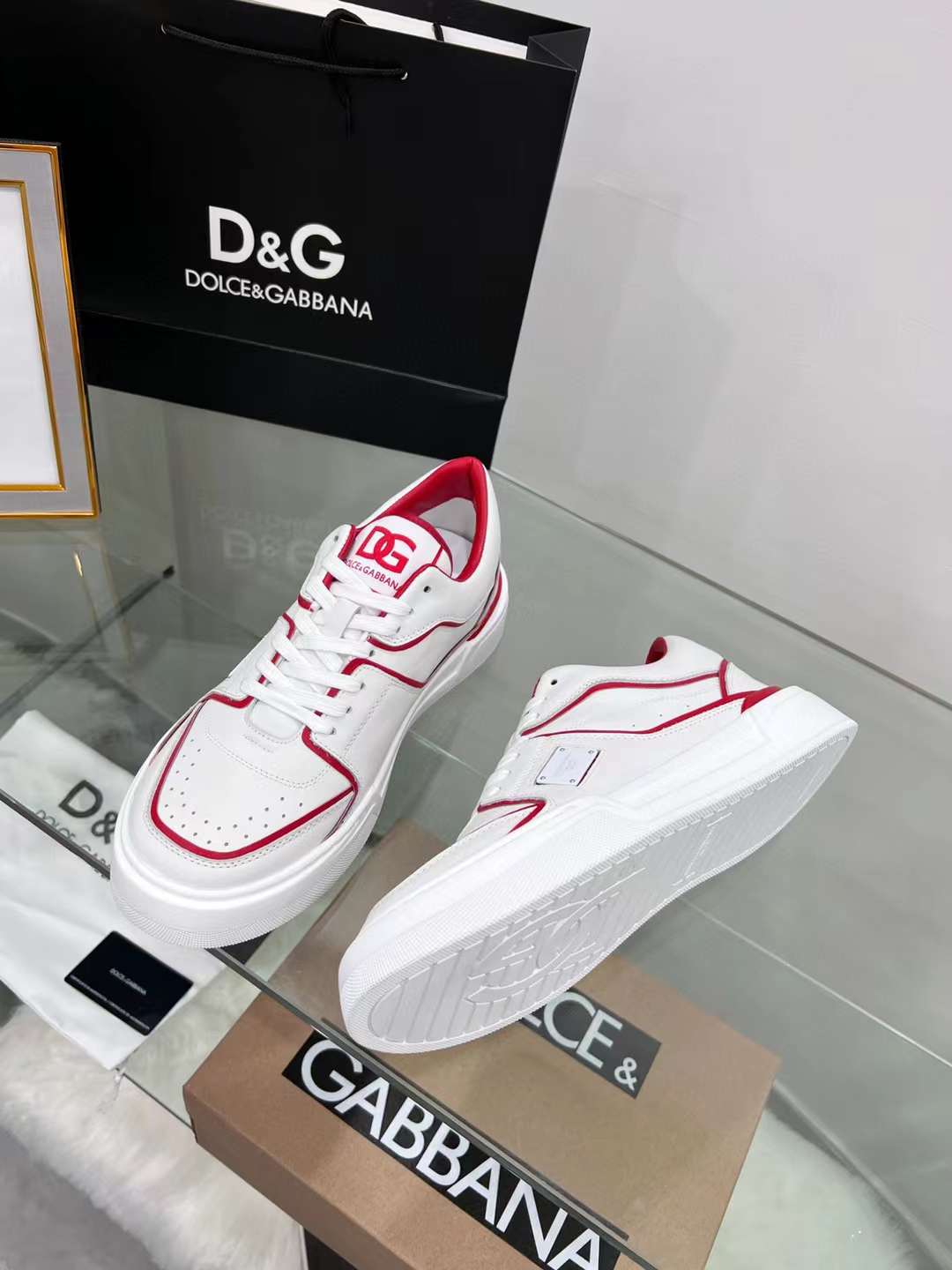 Men Women D*G Top Sneakers