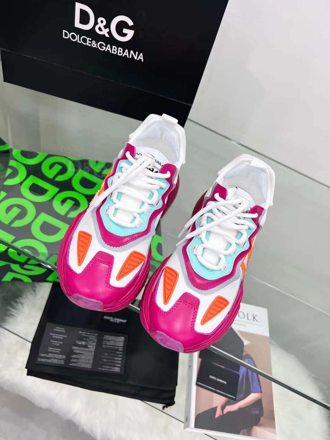 Men Women D*G Top Sneakers