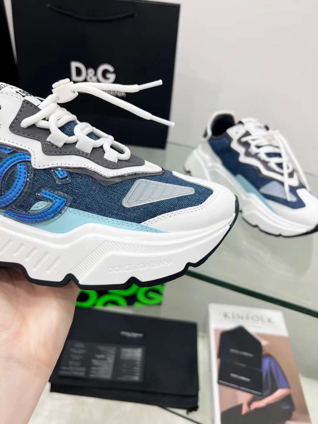 Men Women D*G Top Sneakers