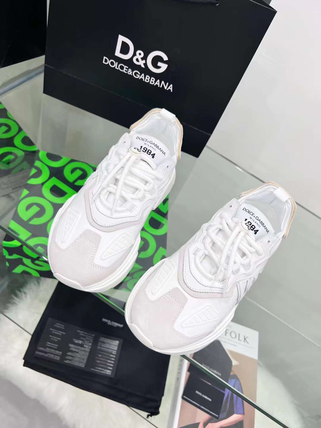 Men Women D*G Top Sneakers