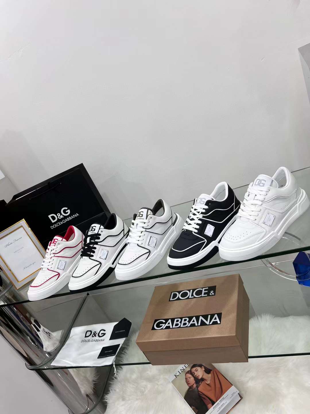 Men Women D*G Top Sneakers