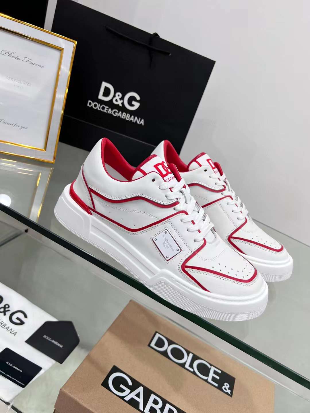 Men Women D*G Top Sneakers