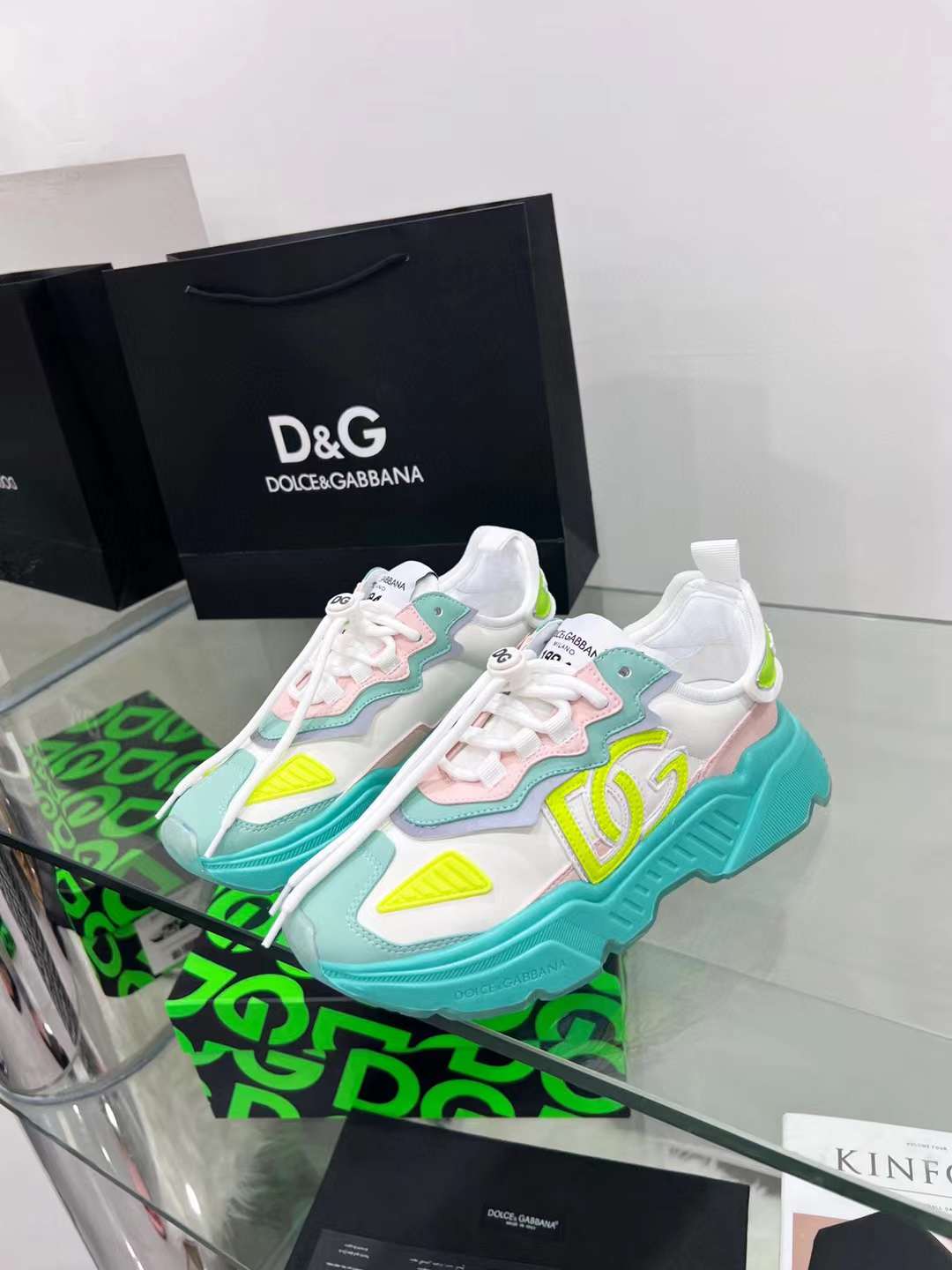 Men Women D*G Top Sneakers