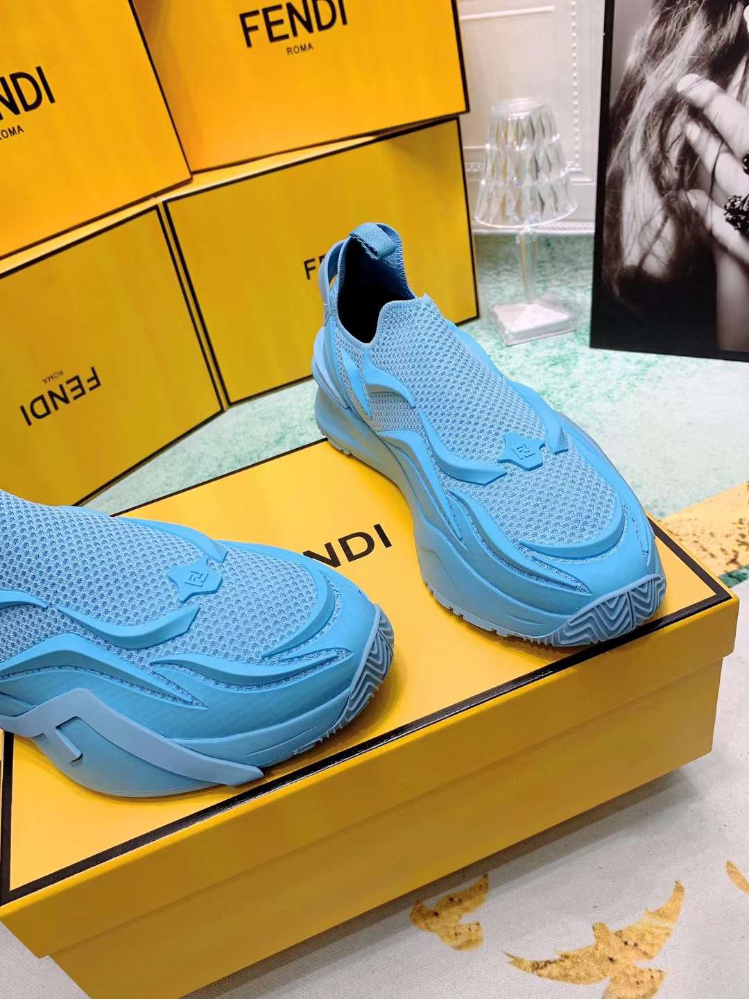 Men Women F*endi Top Sneaker （ ）