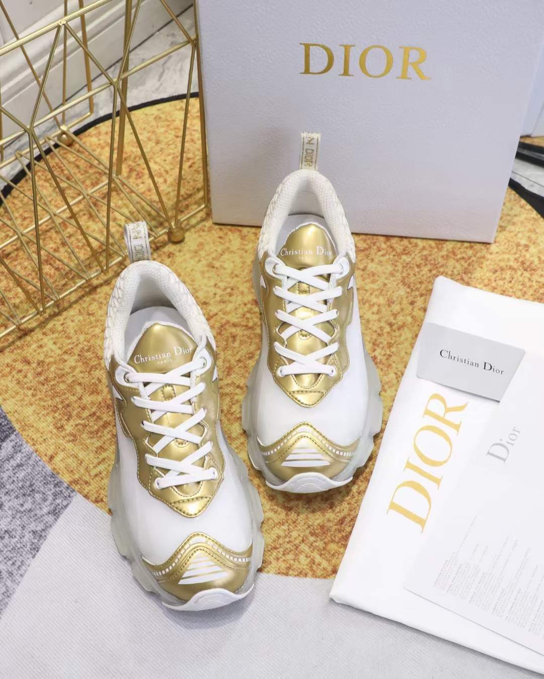 Men Women D*ior Top Sneakers ()