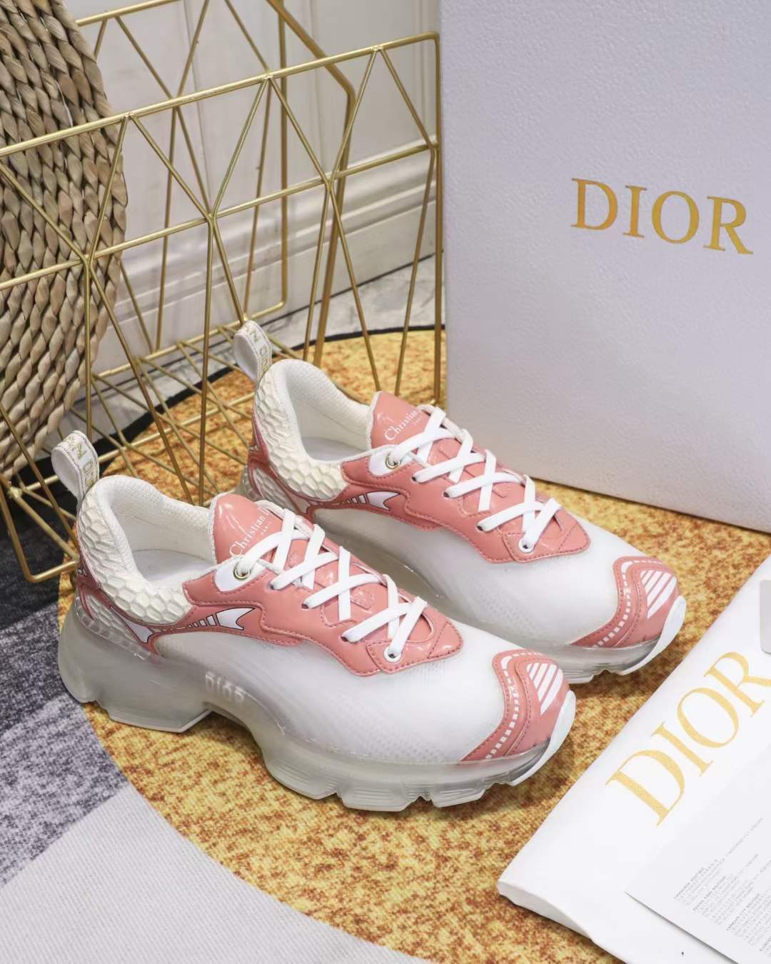 Men Women D*ior Top Sneakers （）