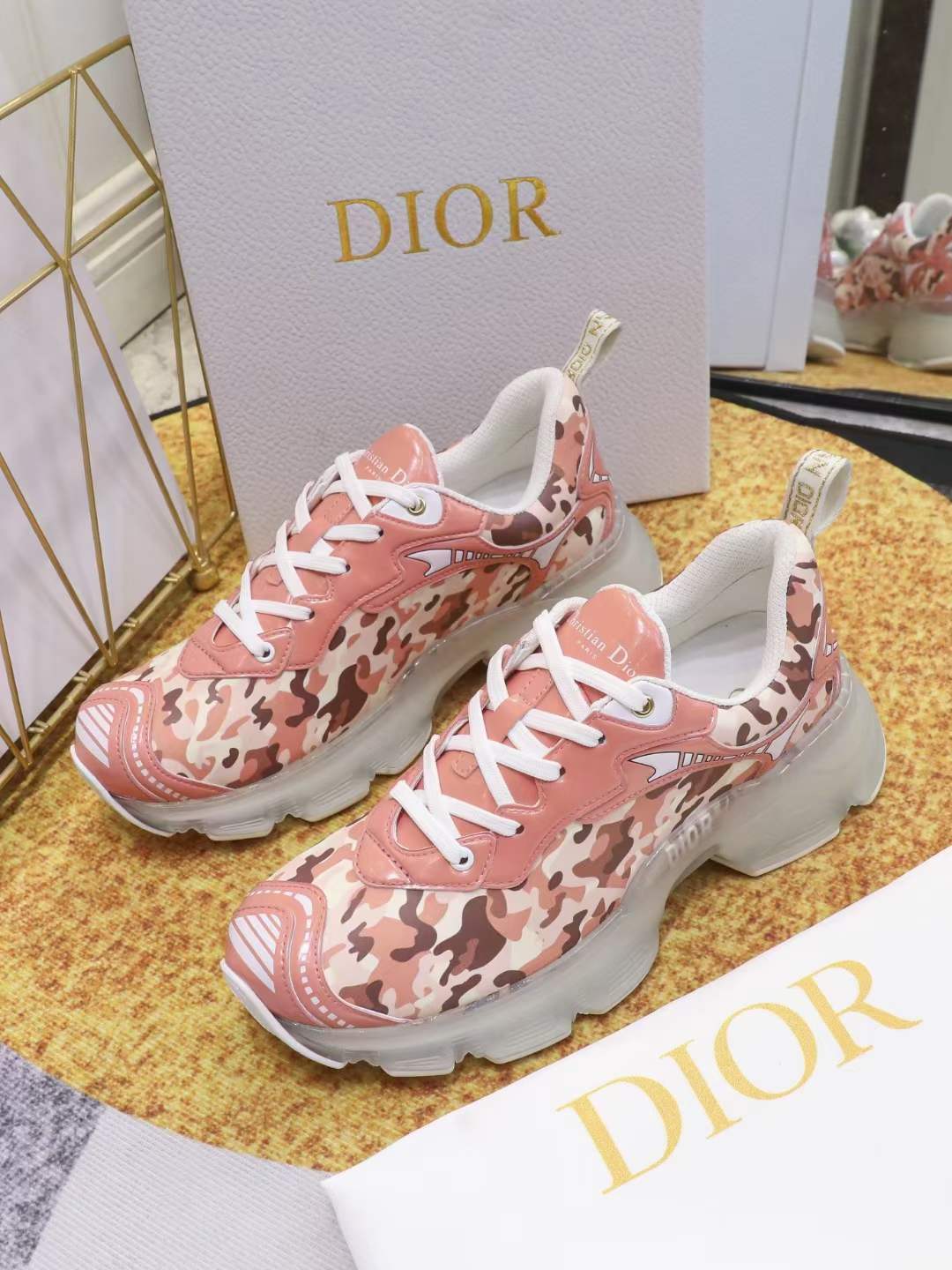 Men Women D*ior Top Sneakers ()