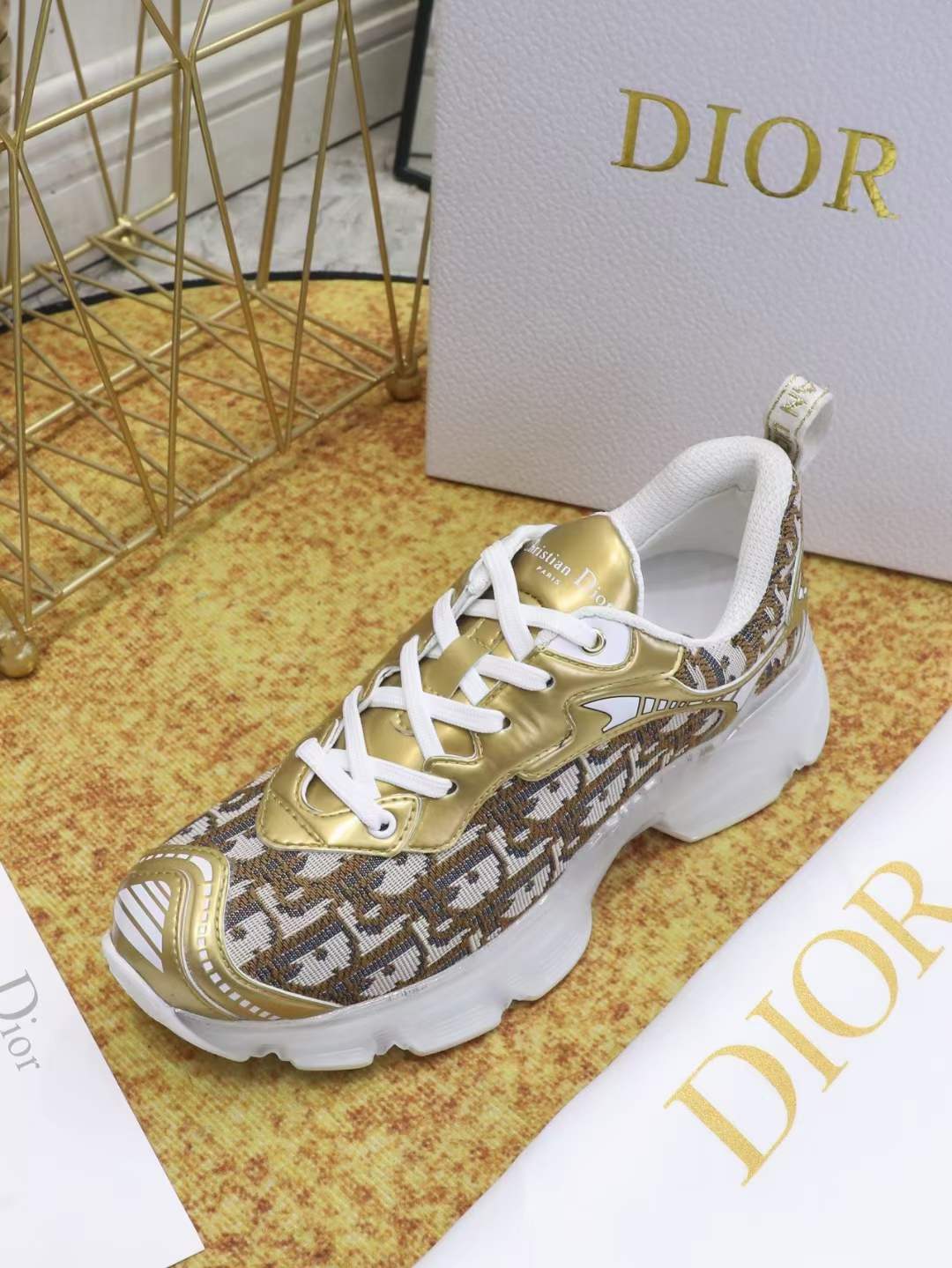 Men Women D*ior Top Sneakers （）