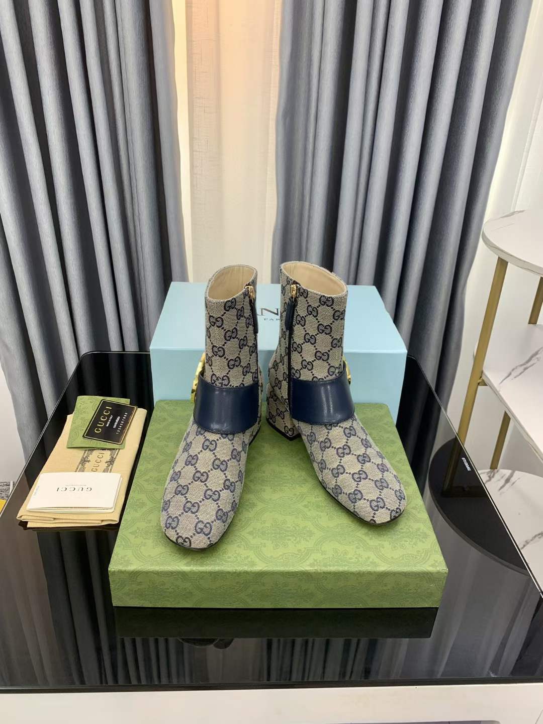 Women G*ucci Top Boots （）