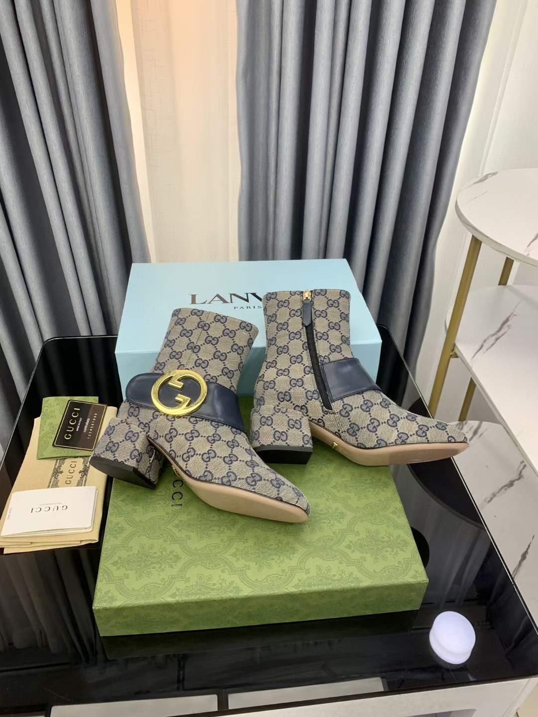 Women G*ucci Top Boots （）