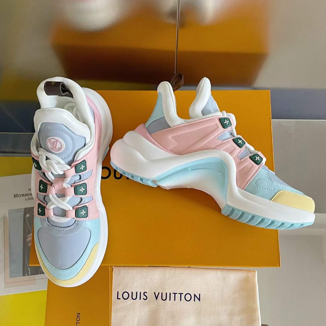 Women L*ouis V*uitton Top Sneaker Maikesneakers