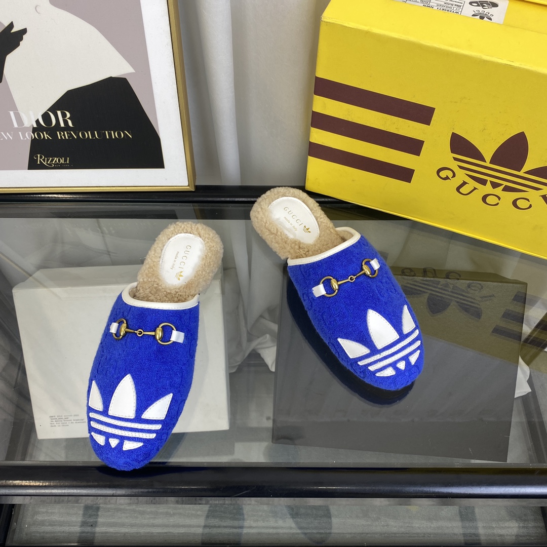 Women G*ucci A*didas Slippers Maikesneakers