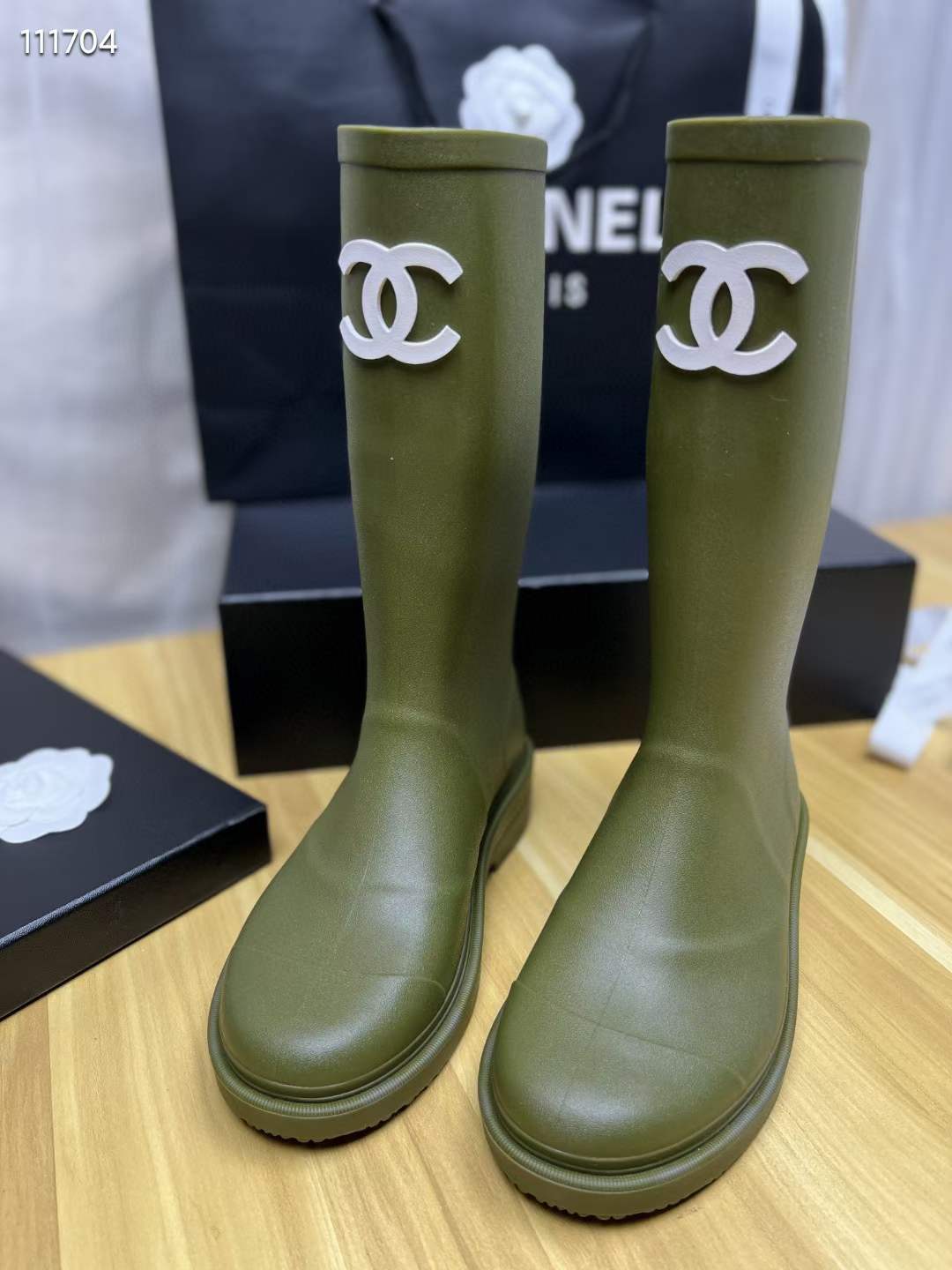 Women C*hanel Top Boots Maikesneakers