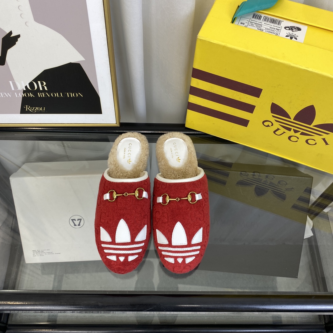 Women G*ucci A*didas Slippers Maikesneakers